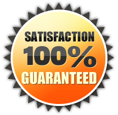 100% satisfactin guarantee